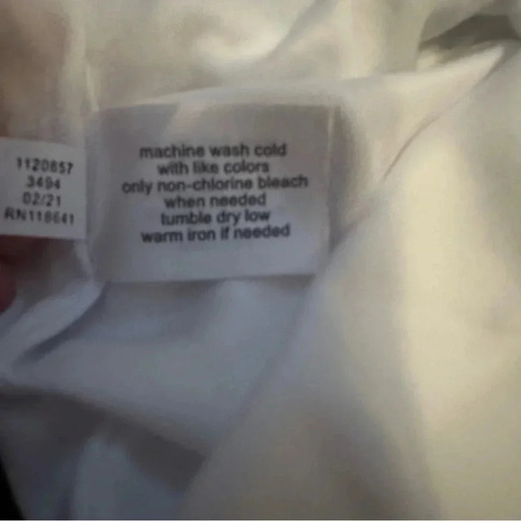 NWT Lane Bryant black white gingham plaid sleeveless dress size 28PET - Picture 7 of 7